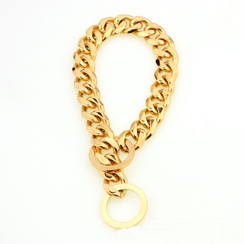Stainless Steel Pet Casting Coarse Traction Chain - You Offer