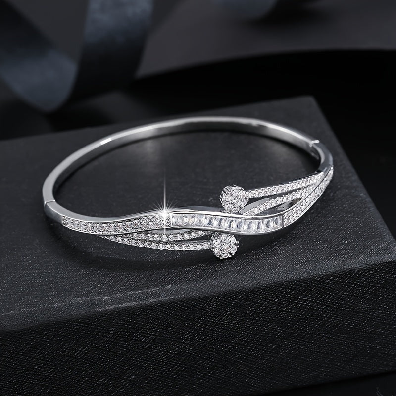 Hot-Selling Women's Zirconia Bracelet - Stylish, Versatile, and Elegant