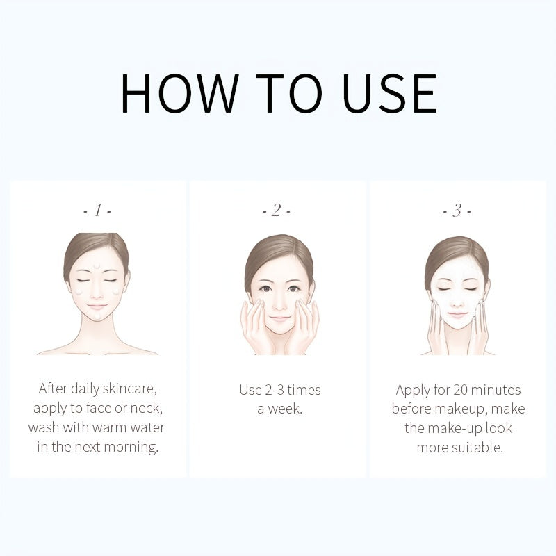 15pcs Seaweed Sleeping Mask, Oil Control Gel Mask, Free Washing Night Mask Travel Essential