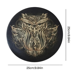 Cute Owl Hand Drums - Set Of 2 Tambourines For Adults - Perfect For Music Education And Fun Rhythms
