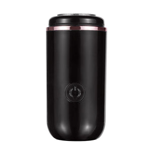 Compact USB-Charged Mini Electric Shaver: One-Touch, Durable Stainless Steel, Floating Head, Long Battery Life, Washable