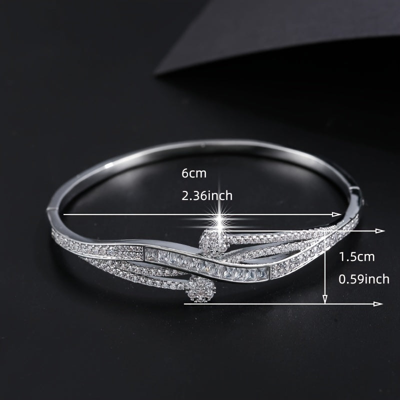 Hot-Selling Women's Zirconia Bracelet - Stylish, Versatile, and Elegant