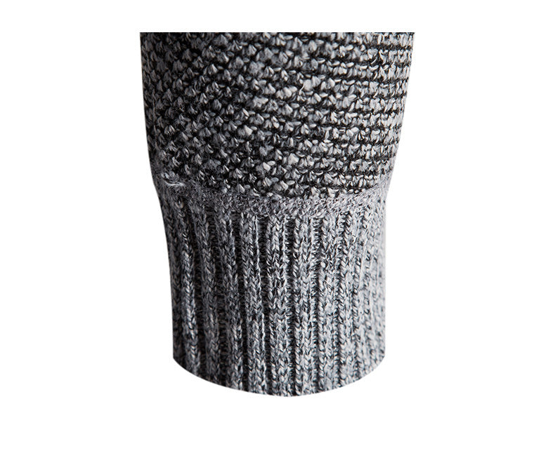 Loldeal Men'S Stand Collar Diamond Plaid Cardigan - Thick Warm Knit Open Front Sweater with Pockets, Solid Color Casual Fall/Winter Layering Essential, Cozy Clothing, Stylish Cardigan, Durable Construction, Warm Knitwear