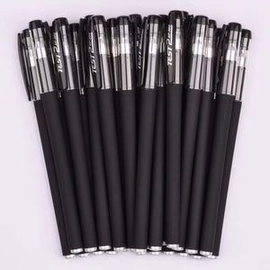 10-Piece Gel Pen Set - Perfect For Students, Exams, Office & School - Red, Black, Water & Carbon Pens! - For Students & Office Workers - Everyday Writing & Note-Taking - Great Gift for Back to School & Graduation