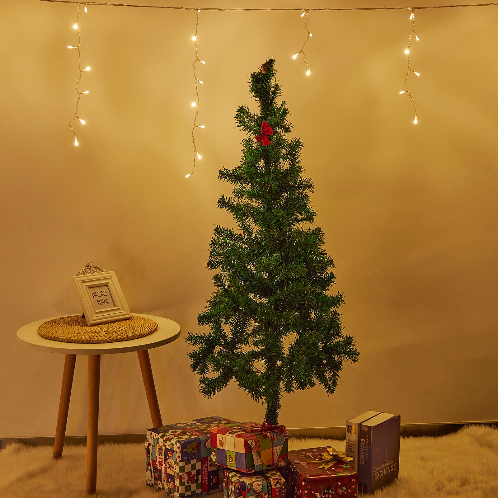 Memory LED Icicle String Lights 5/10/15M Waterproof Outdoor Christmas Fairy Lights 8 Modes Timer Xmas Newyear Decor 31V Plug