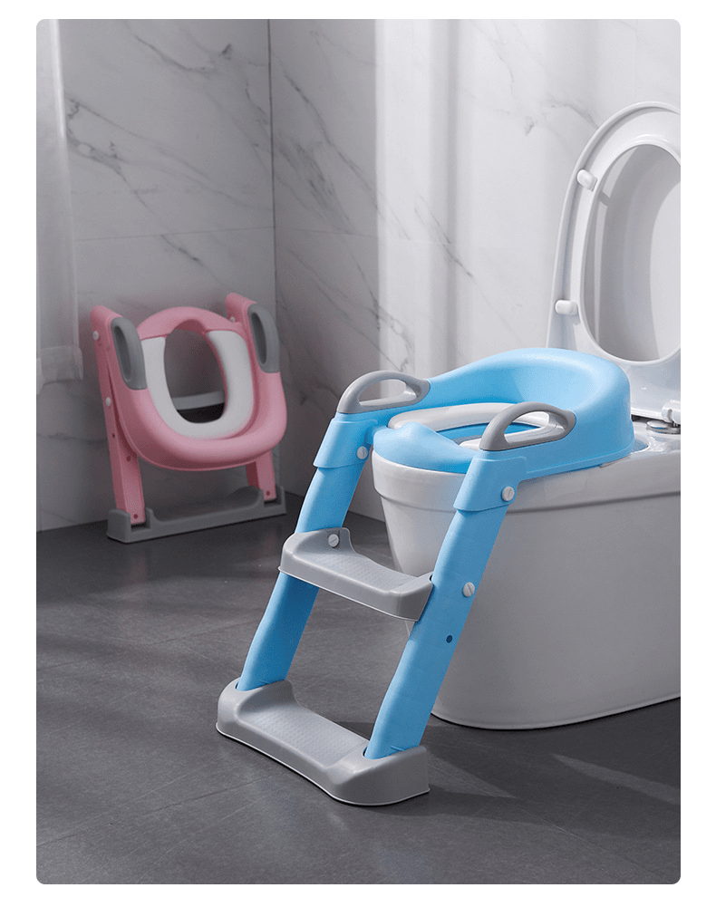 Cochildor Make Bath Time Fun For Kids With This Adorable Step Toilet Seat And Auxiliary Ladder! Christmas, Halloween, Thanksgiving Day Gift Christmas Halloween Thanksgiving Gifts Carnival