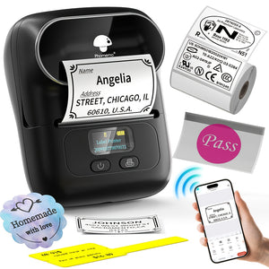 M110 Portable Thermal Bluetooth Printer, Portable Thermal Printer, Thermal Printer Machine, Wireless Printing, Portable Printing, Sleek Thermal Printers, Handheld Printer, Highquality Printing, Reliable Performance, Wireless