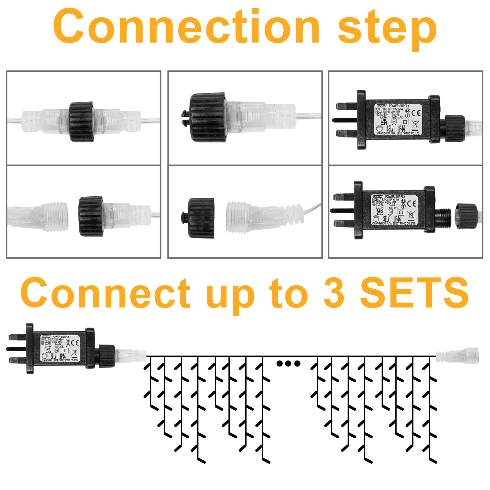 Memory LED Icicle String Lights 5/10/15M Waterproof Outdoor Christmas Fairy Lights 8 Modes Timer Xmas Newyear Decor 31V Plug
