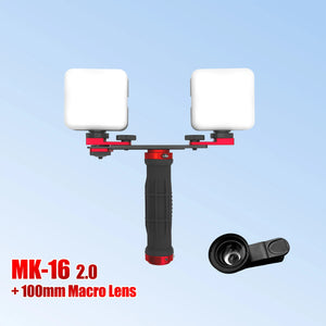 Dental Photo - MK 16 | Dental Photography Light For Cellphone. LED For Dentistry. Polarized And Macro Photos For Dentist