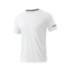 Custom Men's Soft Polyester Fabric Quick Dry Short Sleeves Plain Training Men's Sport T-shirts UPF50+ Protection Clothing