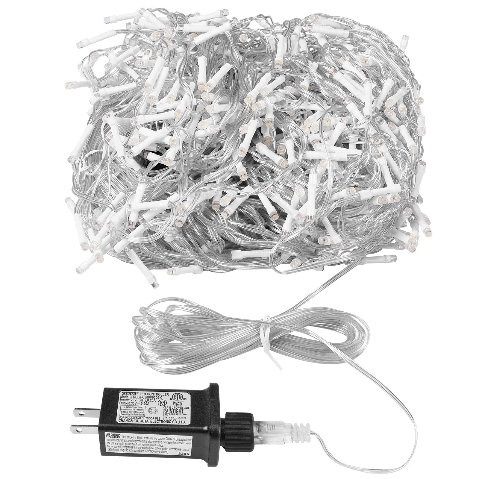 Memory LED Icicle String Lights 5/10/15M Waterproof Outdoor Christmas Fairy Lights 8 Modes Timer Xmas Newyear Decor 31V Plug