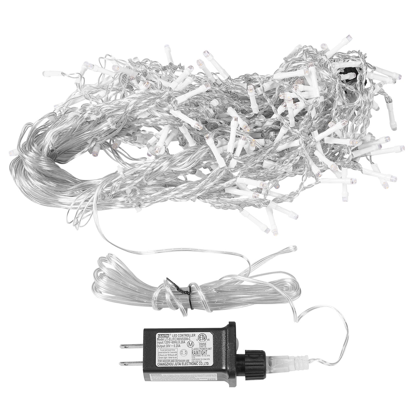 Memory LED Icicle String Lights 5/10/15M Waterproof Outdoor Christmas Fairy Lights 8 Modes Timer Xmas Newyear Decor 31V Plug