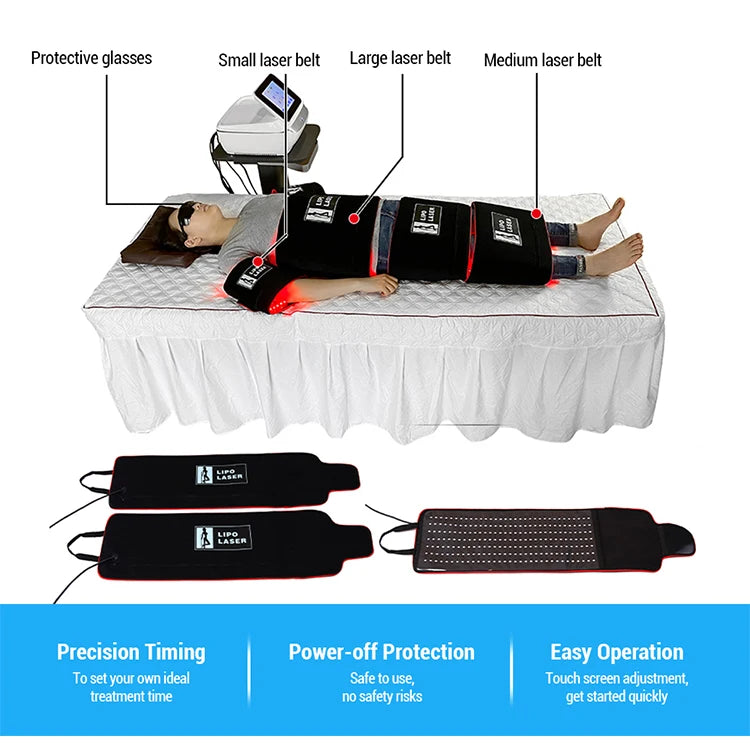 NEW 5D Lipolaser Machine lose Weight Pain Therapy Liposuction Slimming Fat Removal Laser Cellulite Reduction Salon Use Red Light