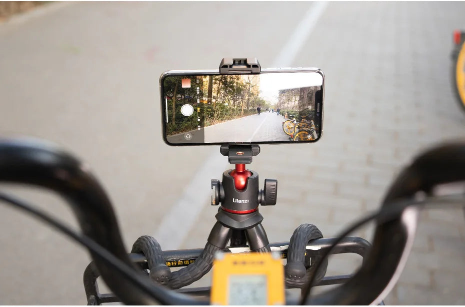Ulanzi MT-33 Flexible Octopus Tripod for Phone Camera DSLR 2in1 Design Tripod With Phone Holder Side Cold Shoe 1/4'' Screw