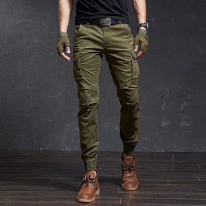 Fashion High Quality Slim Camouflage Casual Tactical Cargo Pants Male Streetwear Harajuku Joggers Men Clothing Camo Trousers - You Offer