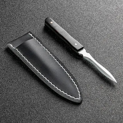 Stainless Steel Ebony Tea Knife, Pu 'er Tea Knife, Handmade Pry Tea Products Tea Ceremony Accessories, Tea Needles, High Quality