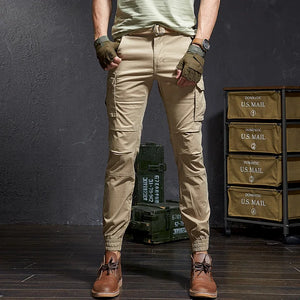 Fashion High Quality Slim Camouflage Casual Tactical Cargo Pants Male Streetwear Harajuku Joggers Men Clothing Camo Trousers - You Offer