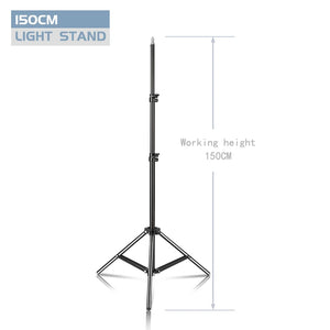 37/68/100/150/200CM Selfie Light Tripod 1/4 Screw Head Photography Portable Stand Trepied Smartphone For Mini Photo Studio