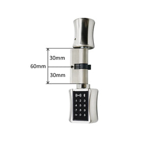 TTlock Bluetooth Smart Cylinder Lock WIFI security wireless Electronic Digital APP Keypad Code RFID Card Keyless Lock