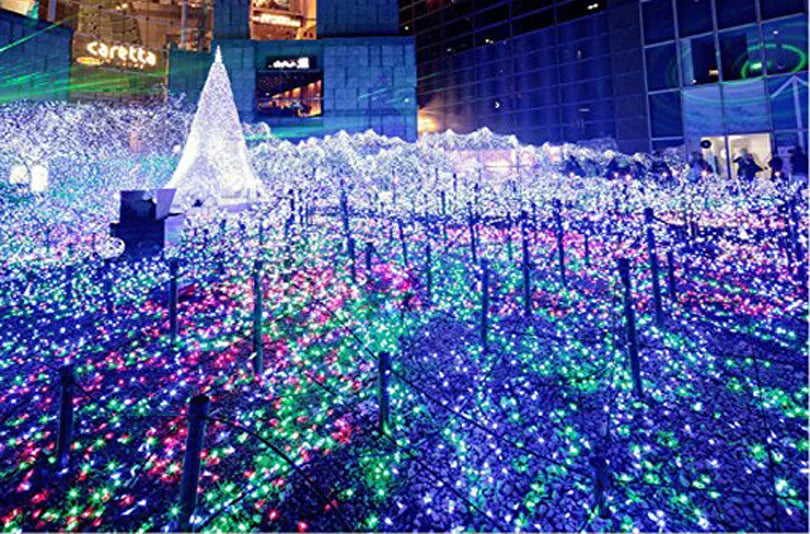 LED Garland String Lights 10m 30m 50m 100m Christmas Tree Wedding Decoration Waterproof Fairy Light Indoor Outdoor 220V EU Lamp