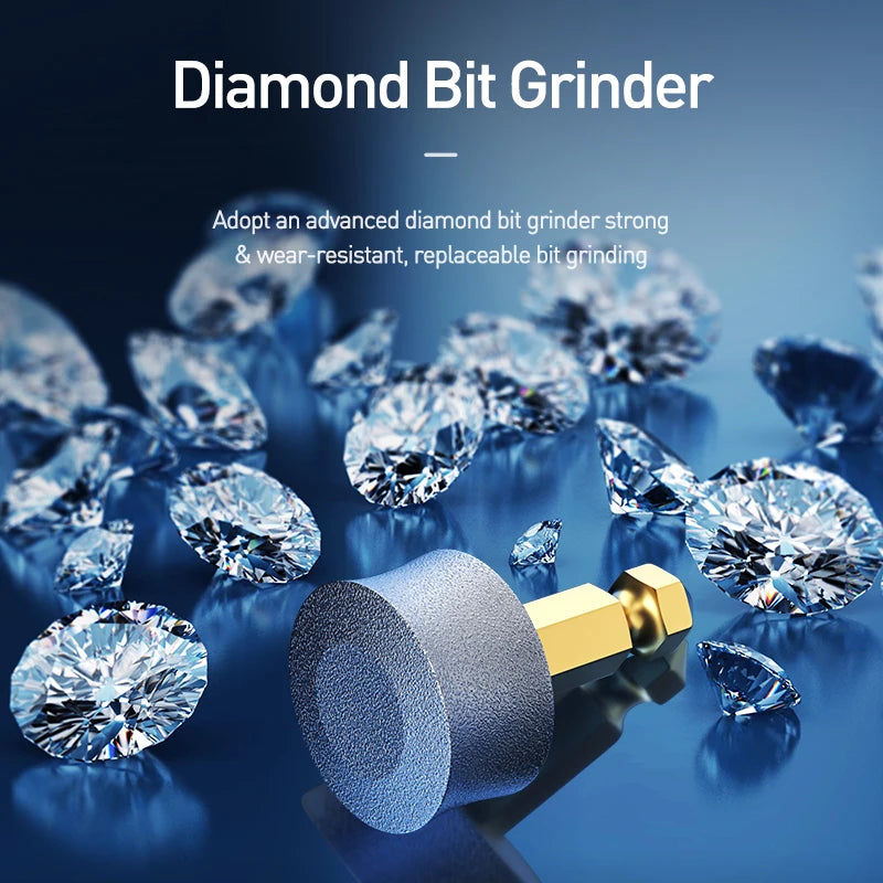 ROJECO Stainless Steel Pet Dog Nail Grinder Head For N30 Rechargeable Electric Cat Pet Nail Clipper