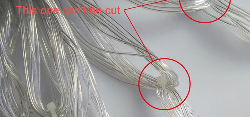 3x3/6x3/10x3m LED Icicle String Lights Christmas Fairy Lights Garland Outdoor Home For Wedding/Party/Curtain/Garden Decoration