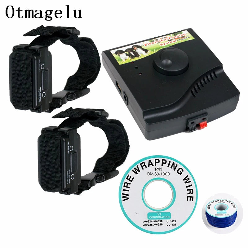 Pet Fence In-Ground Electric Dog Fence Rechargeable Electric Dog Training Collar Receivers Pet Containment System W-227B For Dog