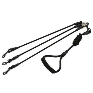 Nylon Dog Leash Durable For three Dogs Double Leashes for small big Dogs husky Chihuahua pitbull dog supplies for dropshipping