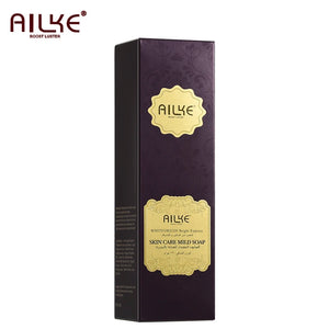 AILKE Whitening Kojic Acid Facial Cleanser, with Amino Acid, Anti-Aging, Wrinkles, Moisturizing, Smooth Skin, For All Skin Types