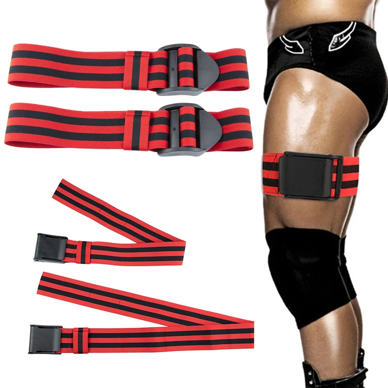 BFR Fitness Occlusion Bands Weight Bodybuilding Blood Flow Restriction Bands Arm Leg Wraps Fast Muscle Growth Gym Equipment