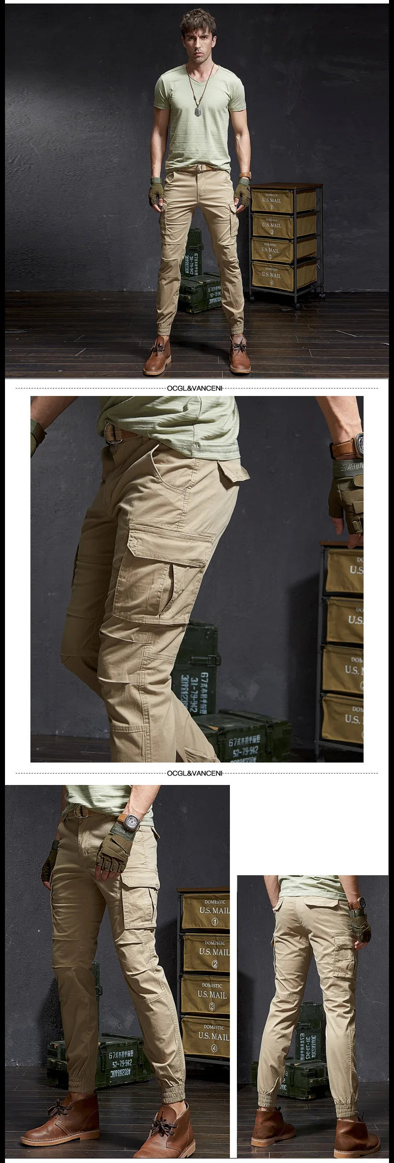 Fashion High Quality Slim Camouflage Casual Tactical Cargo Pants Male Streetwear Harajuku Joggers Men Clothing Camo Trousers - You Offer