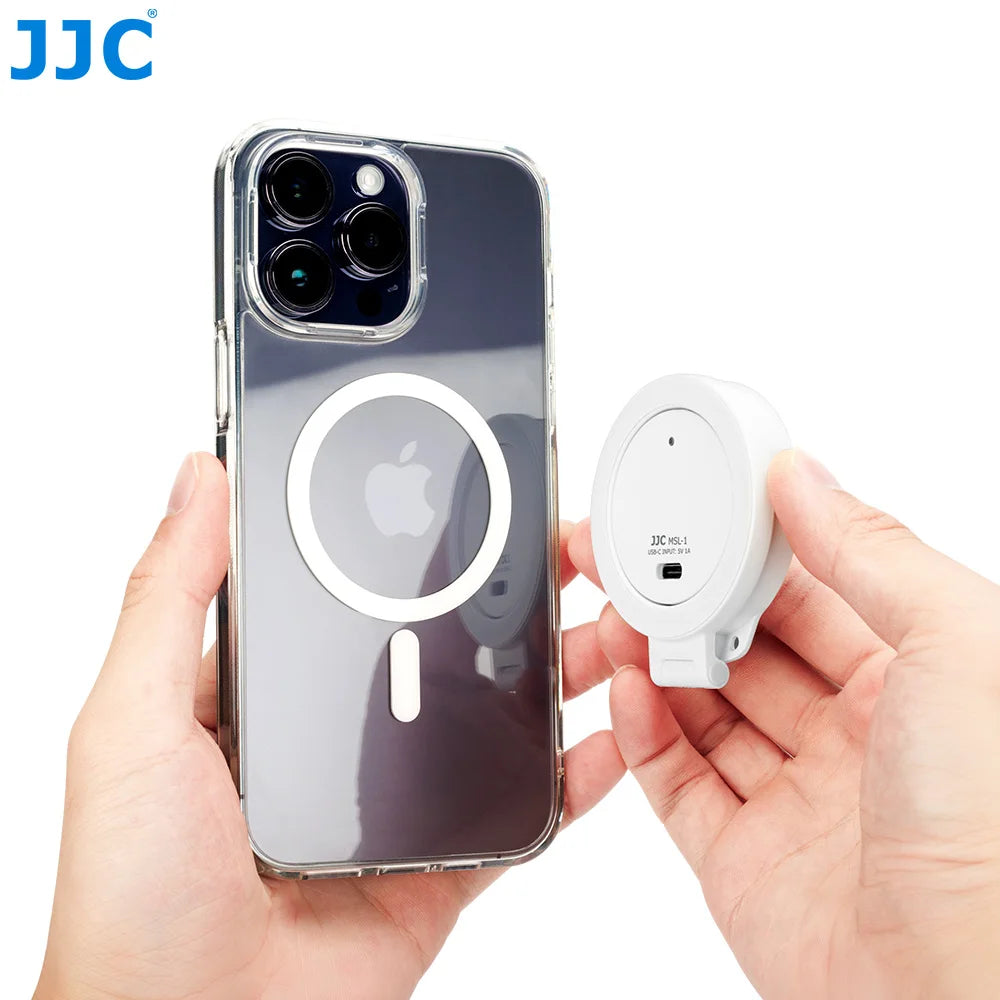 Magnetic Led Selfie Fill Light Mini Portable with USB for Magsafe Iphone 15 14 13 Pro Max Android Video Light for Makeup Vlog