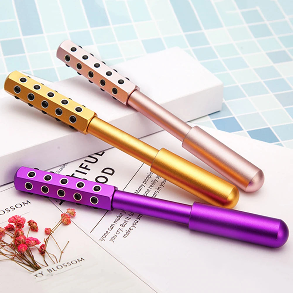 Germanium Stone Beauty Sculptor Roller Facial Massage Tool Radiance Roller for Up Lifting and Skin Care