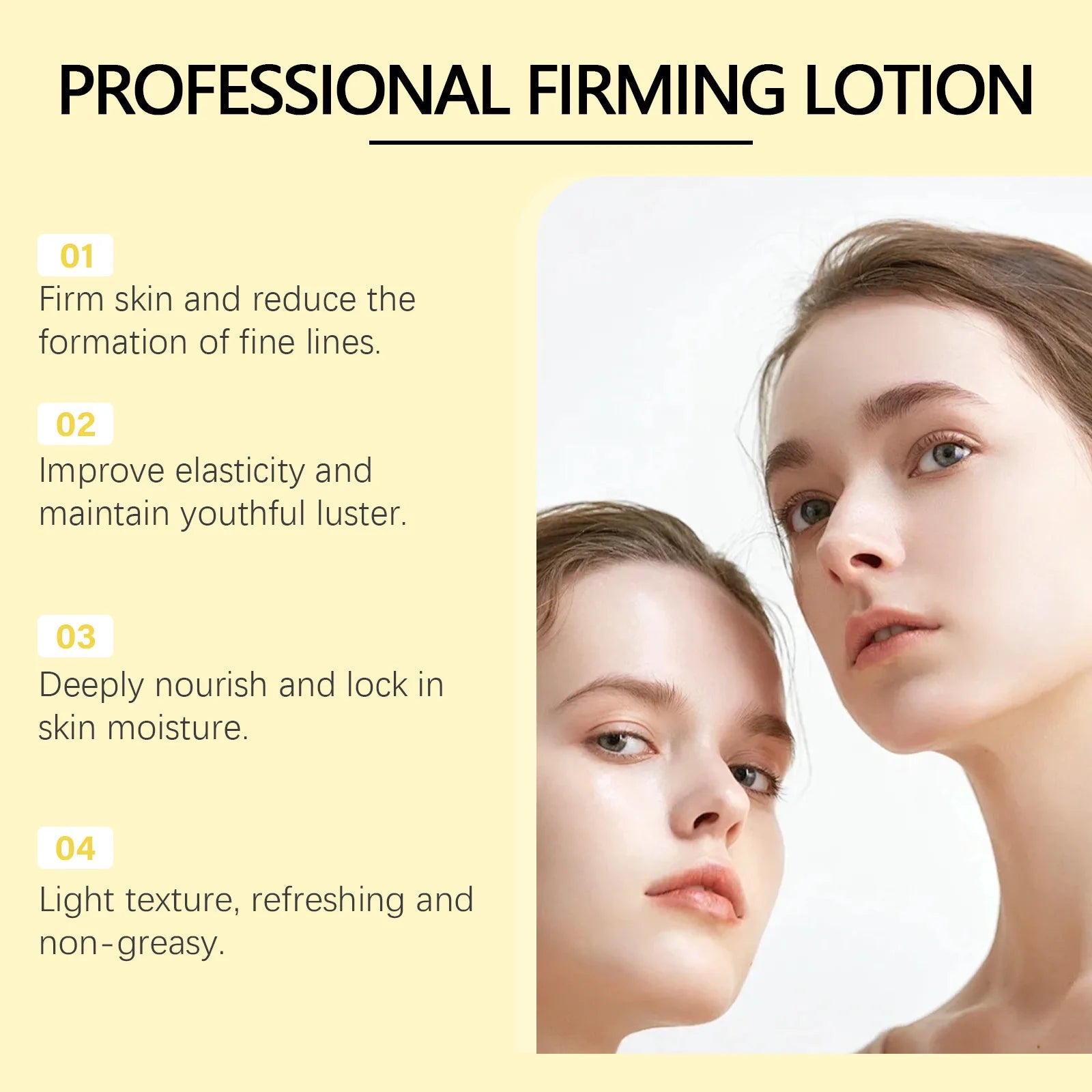 Retinol Cream for the Face Tightening Improve Skin Elasticity Fine Lines Removal Nicotinamide Brightening Skin Firming Cream 50g