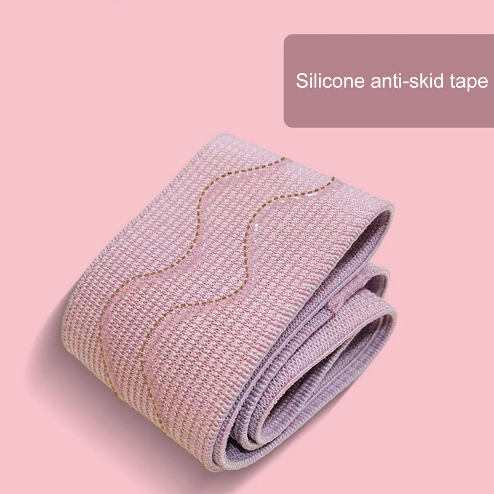 5-1pcs Elastic Workout Bands Anti-Slip Stretch Fitness Strips Portable Glute Thigh Elastic Bands Home Rubber Bands Gym Accessory - You Offer