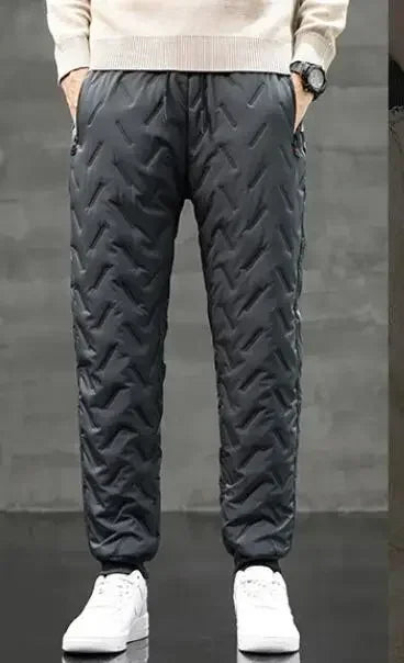 New Big Size Winter Pant Men Thick Fleece Lined Jogger Cotton Padded Warm Work Trouser Male Plus Large Sweatpant 9XL 10XL Autumn - You Offer