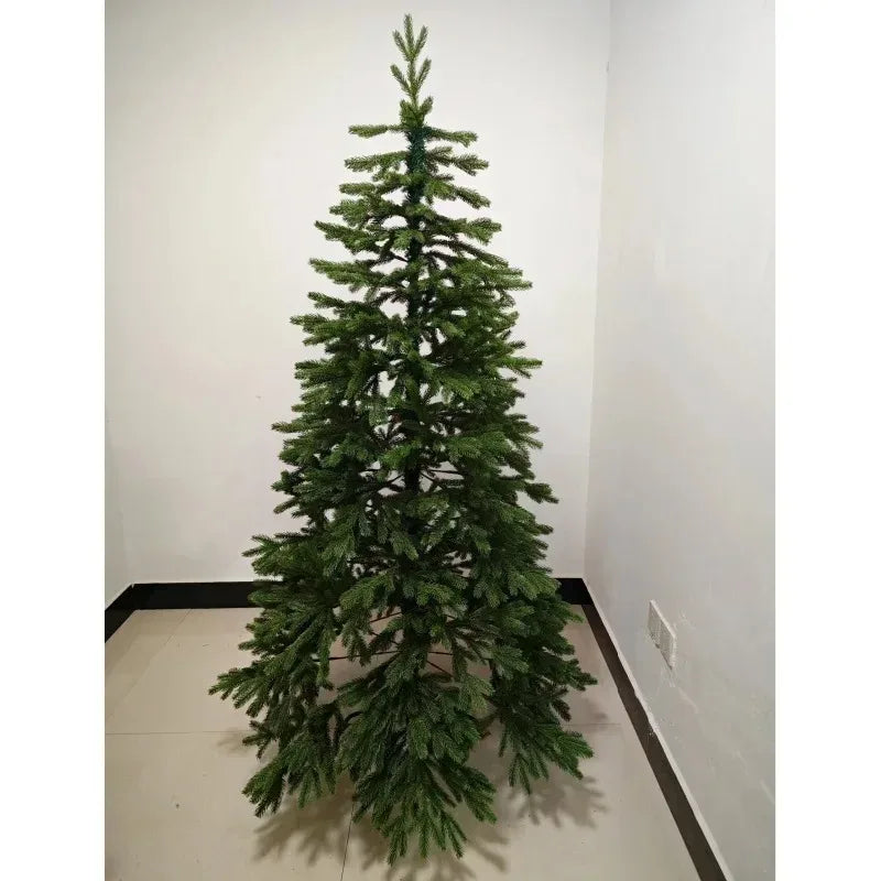 Artificial Christmas Tree 100% PE Encryption Material with Lights Large Christmas Tree 1.2m to 2.4m Family Christmas Decorations