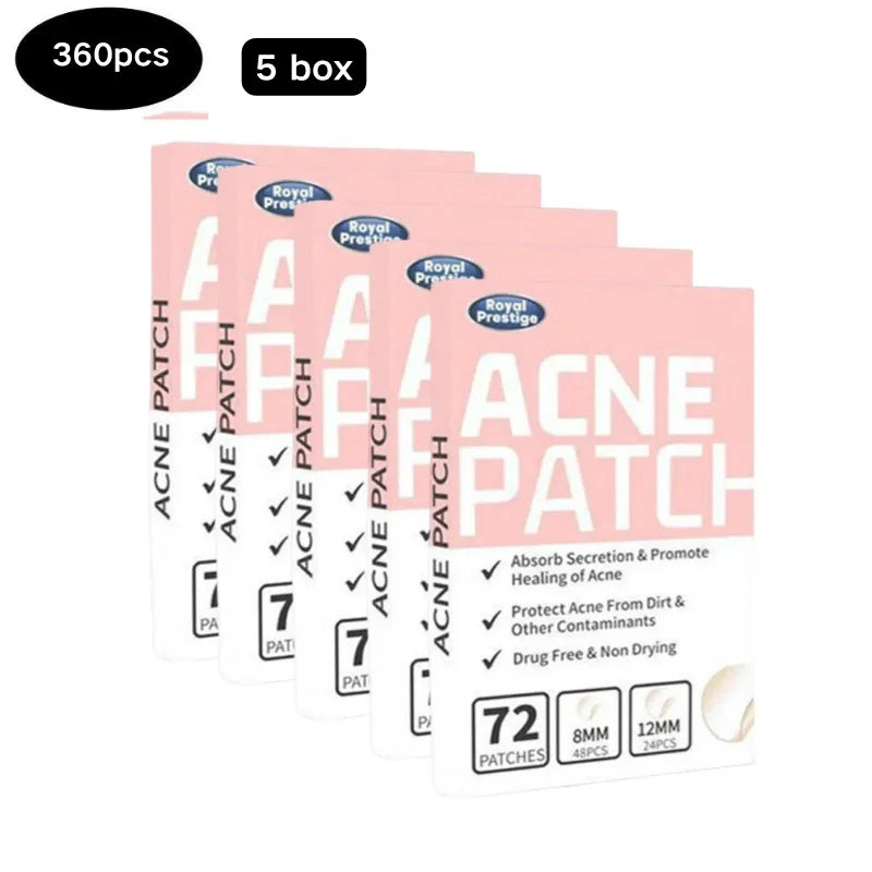 1box /72 Patch Acne Pimple Patch Stickers Acne Treatment Pimple Remover Tool Blemish Spot Facial Mask Skin Care Waterproof
