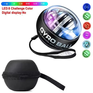 Self-Starting Wrist Gyro Ball Power Trainer Ball Wrist Strengthening Device Forearm Exerciser Strengthen Arms Fitness Equipmen