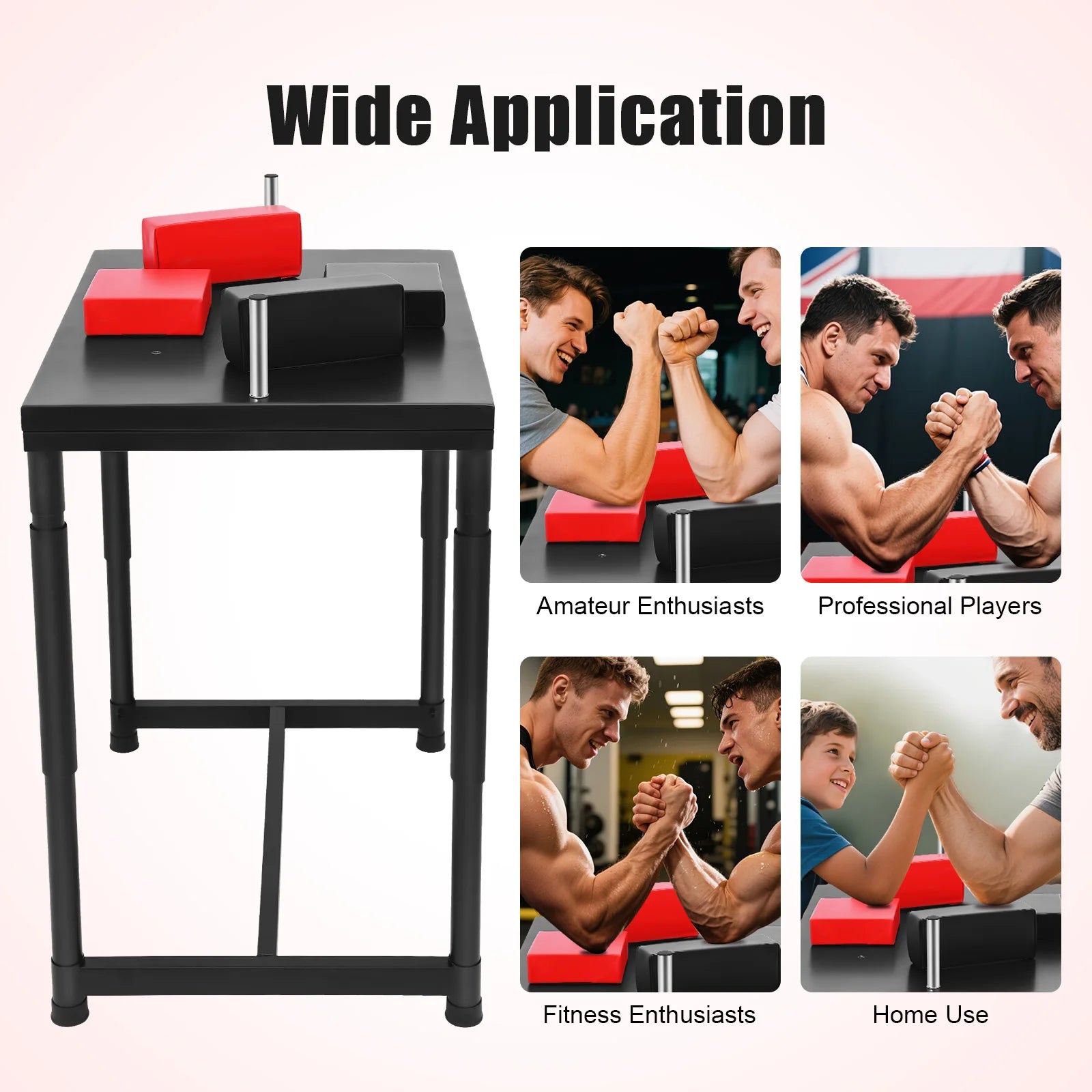 Professional Arm Wrestling Battle Table Carbon Steel Arm Wrestling Equipment Exercise Tools