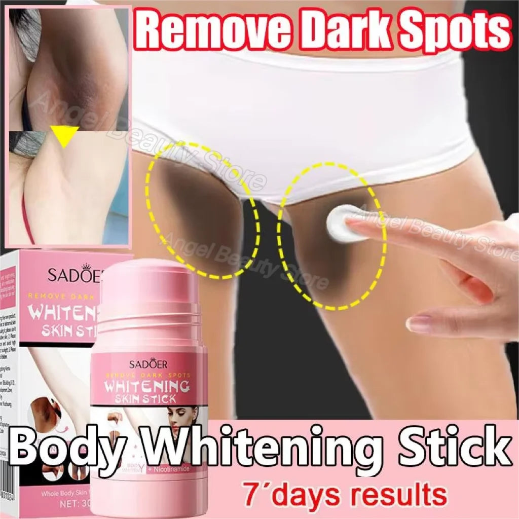 Niacinamide Whitening Cream Stick Remove Dark Spots Bleaching Private Parts Underarm  Brighten Butt Knee Inner Thigh Body Care