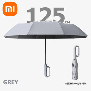 Xiaomi Strong Windproof Automatic Umbrella 72 Bones Sunshade Uv Protection Folding Umbrella Buckle Rain Large Parasol For Women