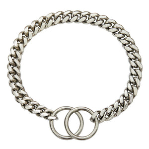Metal Training Dog Choke Chain Collars for Large Dogs Pitbull Bulldog Durable Stainless Steel Dog Slip P China Collar