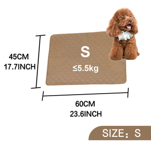 Absorbent Dog Urine Pads Reusable Dogs Pee Mat Waterproof Dog Diaper Mat for Car Seat Cover Anti Slip Training Pet Accessories
