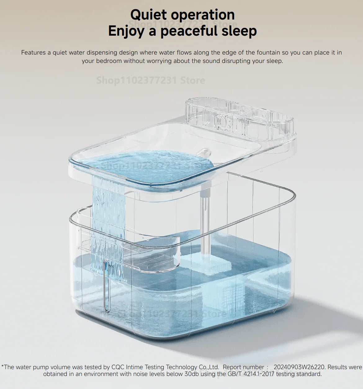 Xiaomi Mijia Smart Pet Drinking Fountain 2 3L Capacity Wireless Water Pump Automatic Sensing Cats and Dogs Long Battery Life