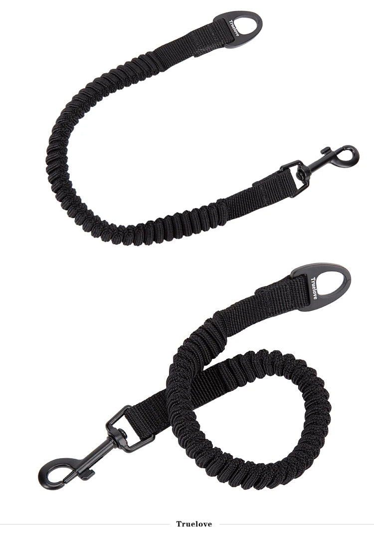 Truelove Pet Dog Leash Stretchable Elastic Buffer Nylon Seat Belt Can be Used with Chest Strap For All Varieties Pet TLL29712
