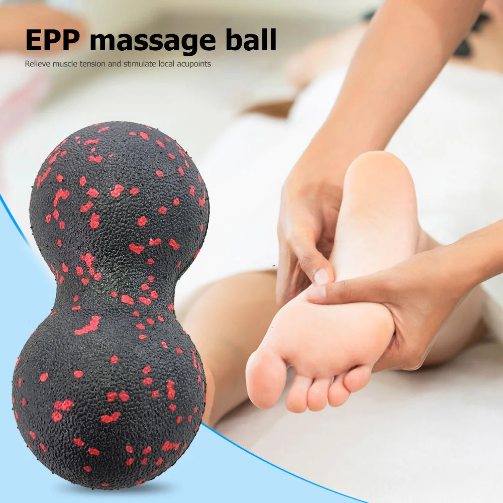 Fitness Body Fascia Exercise Relieve Pain Yoga Ball EPP Lacrosse Myofascia Ball Peanut Massage Ball Roller - You Offer