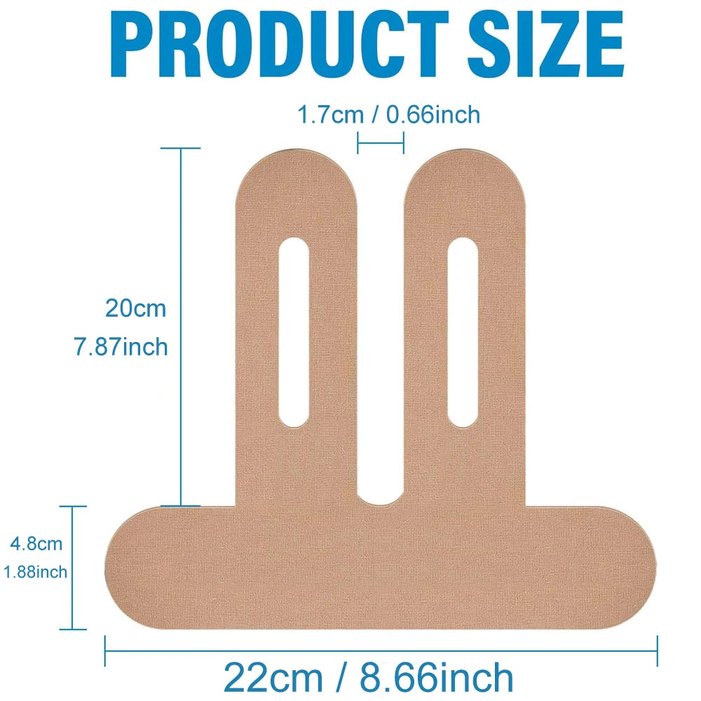 10Pcs Kinesiology Tape for Knees & Ankle, Kinesiology Tape Precut Elastic Kinesiology Athletic Tape for Knee Support and Muscle
