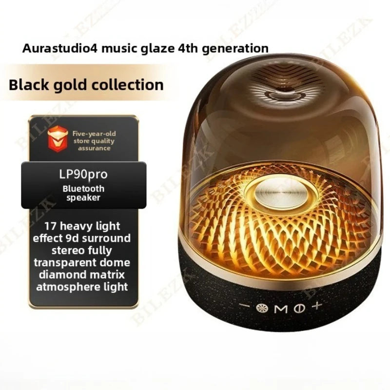 2025 New LP90 Pro Bluetooth Speaker: Upgraded Outdoor Portable Sound w/ Aura Glass Design (Prime Day Sale!)