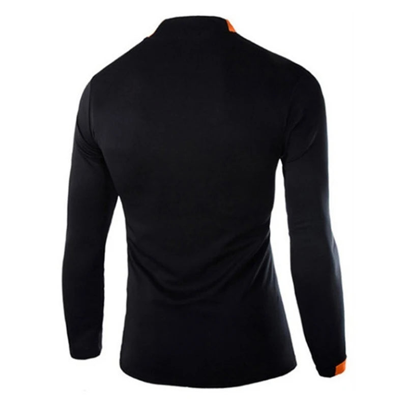 Men Long Sleeve t-Shirt Quick Drying Compression Gym t Shirt Man Oversized Casual Shirts Tops Breathable Blouse Tees Men Clothes